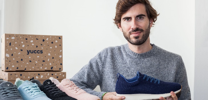 Pablo Mas, consejero delegado y fundador de Yuccs Yuccs, la ‘start up’ de zapatillas ‘eco’ de un ex Camper pone rumbo al millón de euros